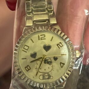 Hello Kitty Silver Watch
